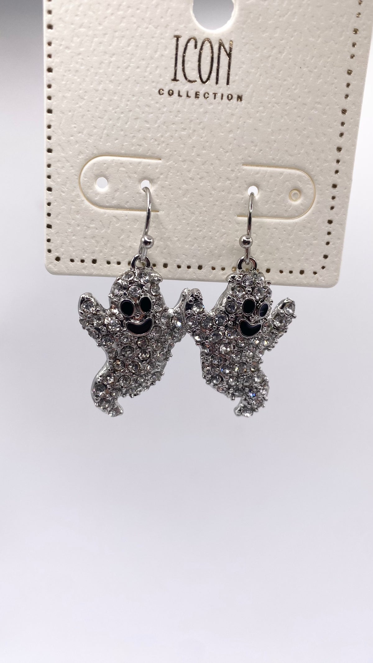 Ghost charm earrings
