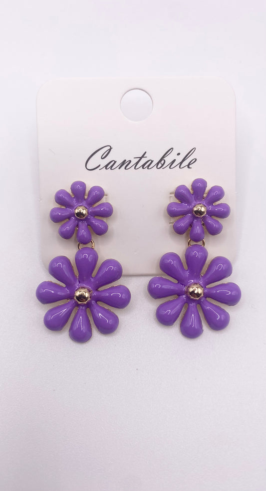 Pretty little flower earrings